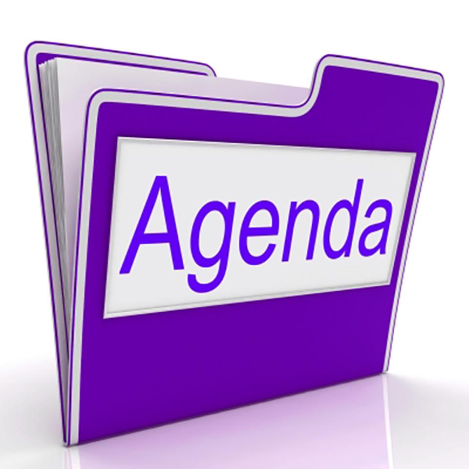 Agenda clipart meeting agenda 12