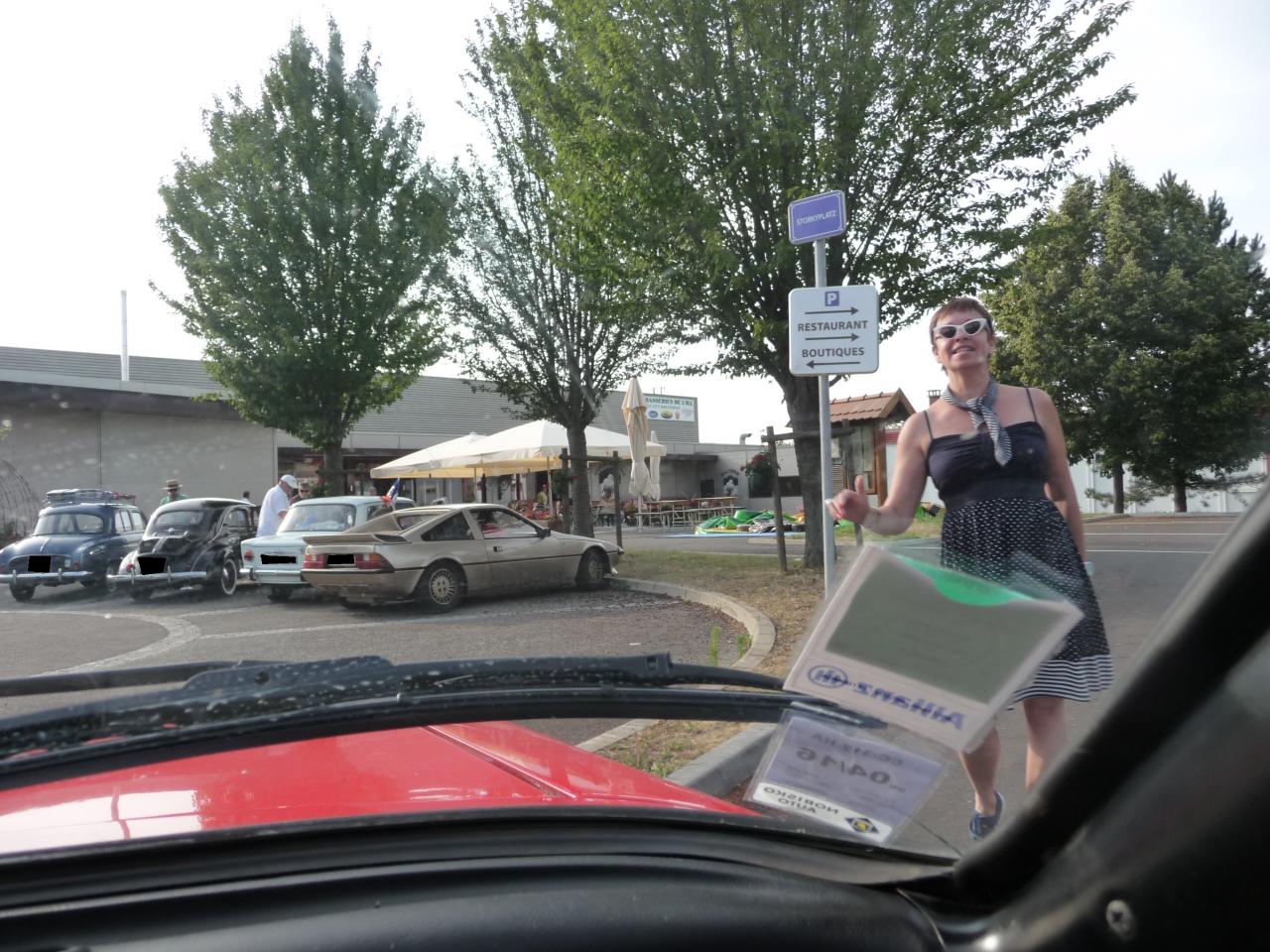 Arrivée à Ensisheim